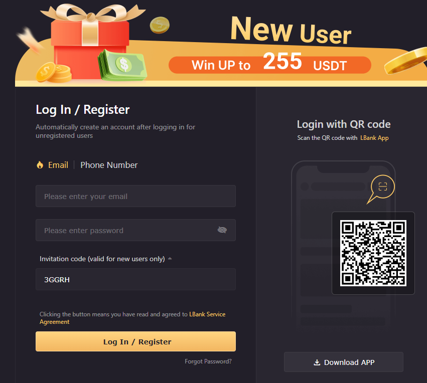 LBank Referral Code